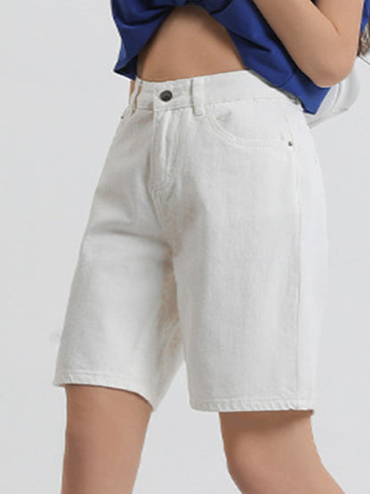 Vintage Denim Bermuda Shorts