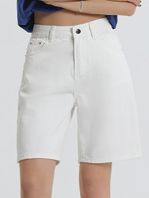Vintage Denim Bermuda Shorts