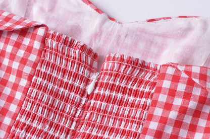 Plaid – Slim Fit Plaid Mini Dress
