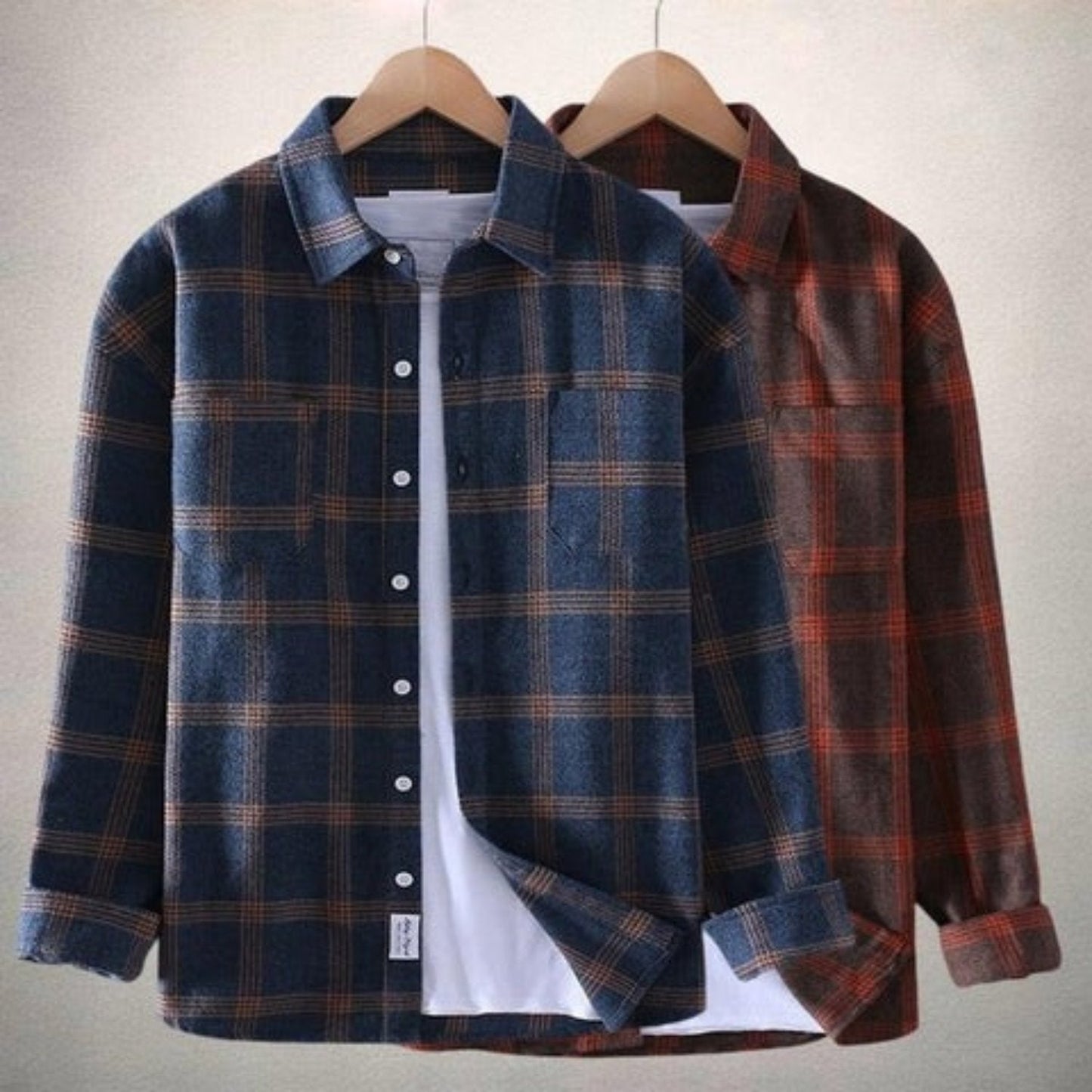 Carlos - Camisa de manga larga - Casual - Corte entallado - Ideal para el día a día