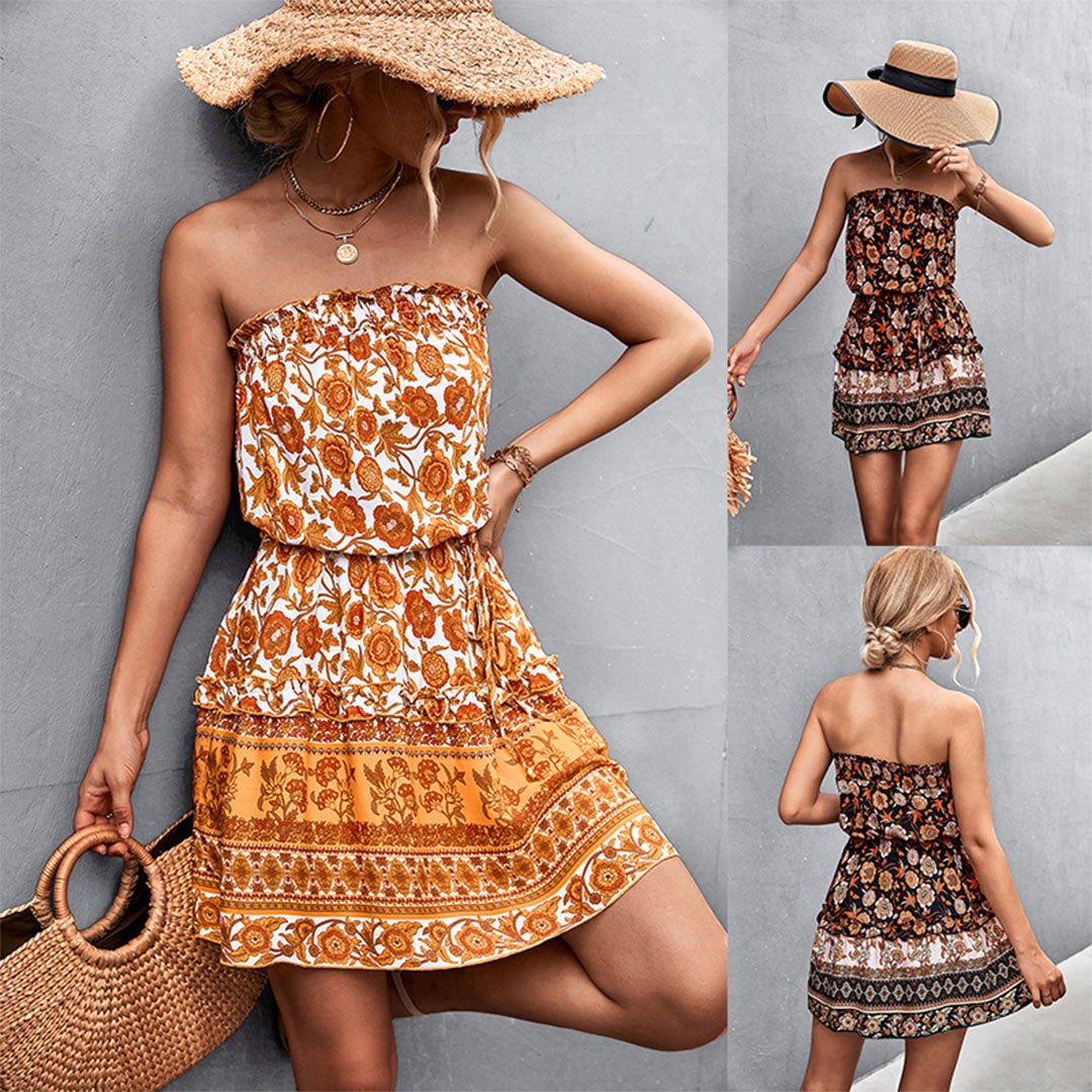 Ella - Mini Vestido - Casual - Ideal para Verano