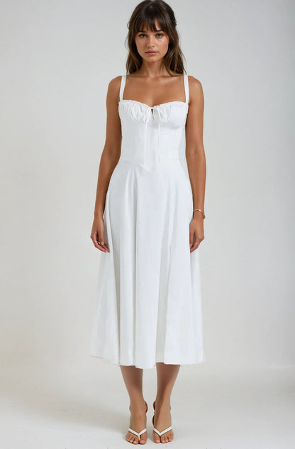Amelia - Elegante vestido de cóctel con corsé para mujer