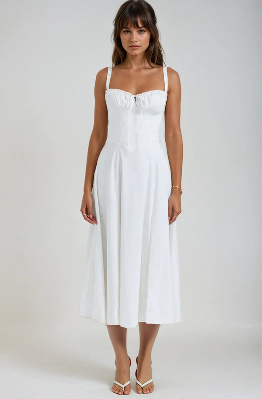 Amelia - Elegante vestido de cóctel con corsé para mujer