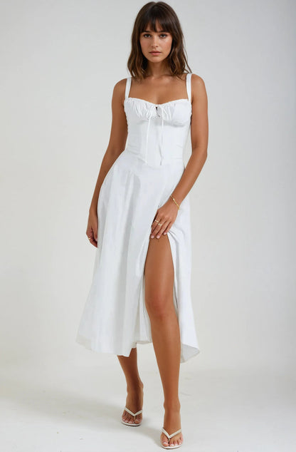 Amelia - Elegante vestido de cóctel con corsé para mujer