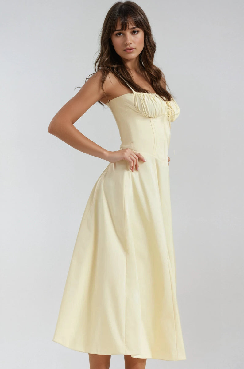 Amelia - Elegante vestido de cóctel con corsé para mujer