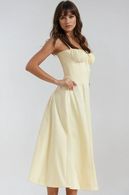 Amelia - Elegante vestido de cóctel con corsé para mujer