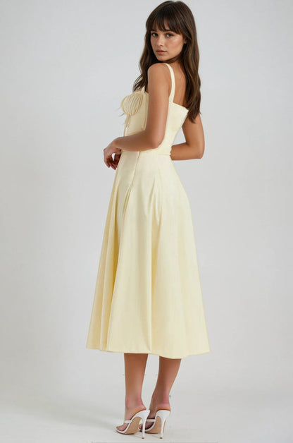 Amelia - Elegante vestido de cóctel con corsé para mujer