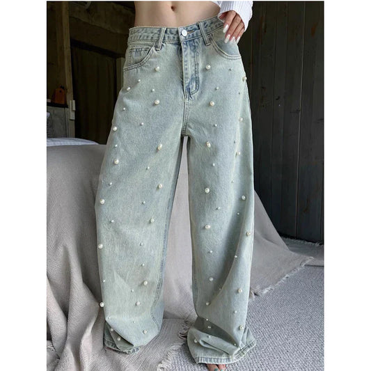 American Vintage High Waist Jeans Pants