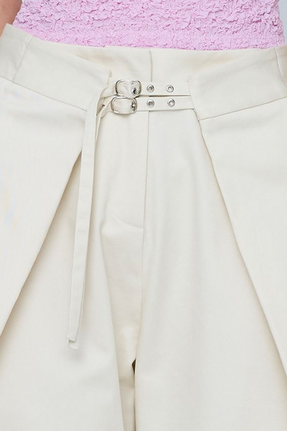 Anser Wide Leg Buckle Pants