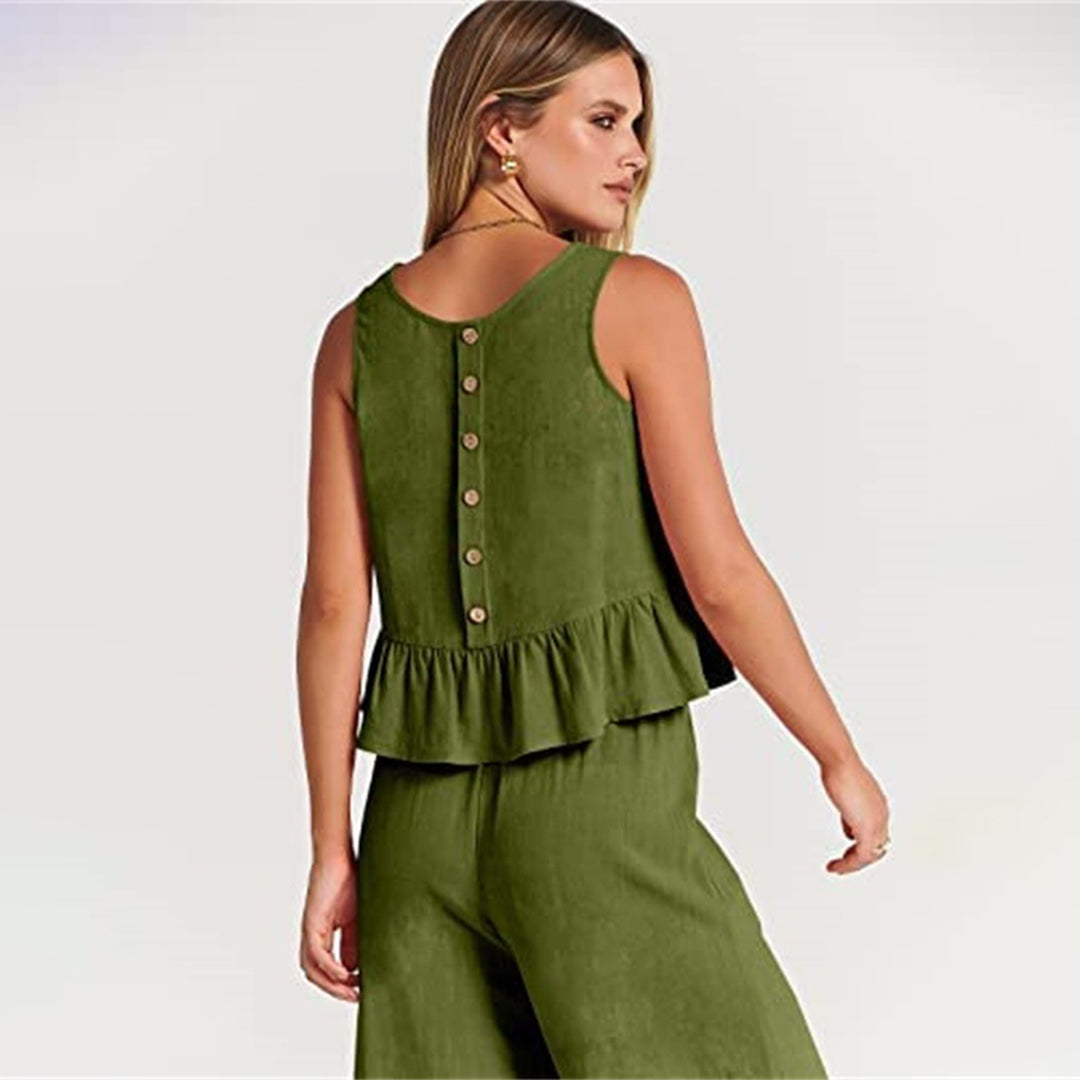 Gemma - Conjunto de mujer - Casual - Tejido - Ideal para días informales