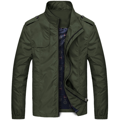 Demetri - Chaqueta de cuello alto - Clásica - Estilo moderno - Ideal para otoño/invierno