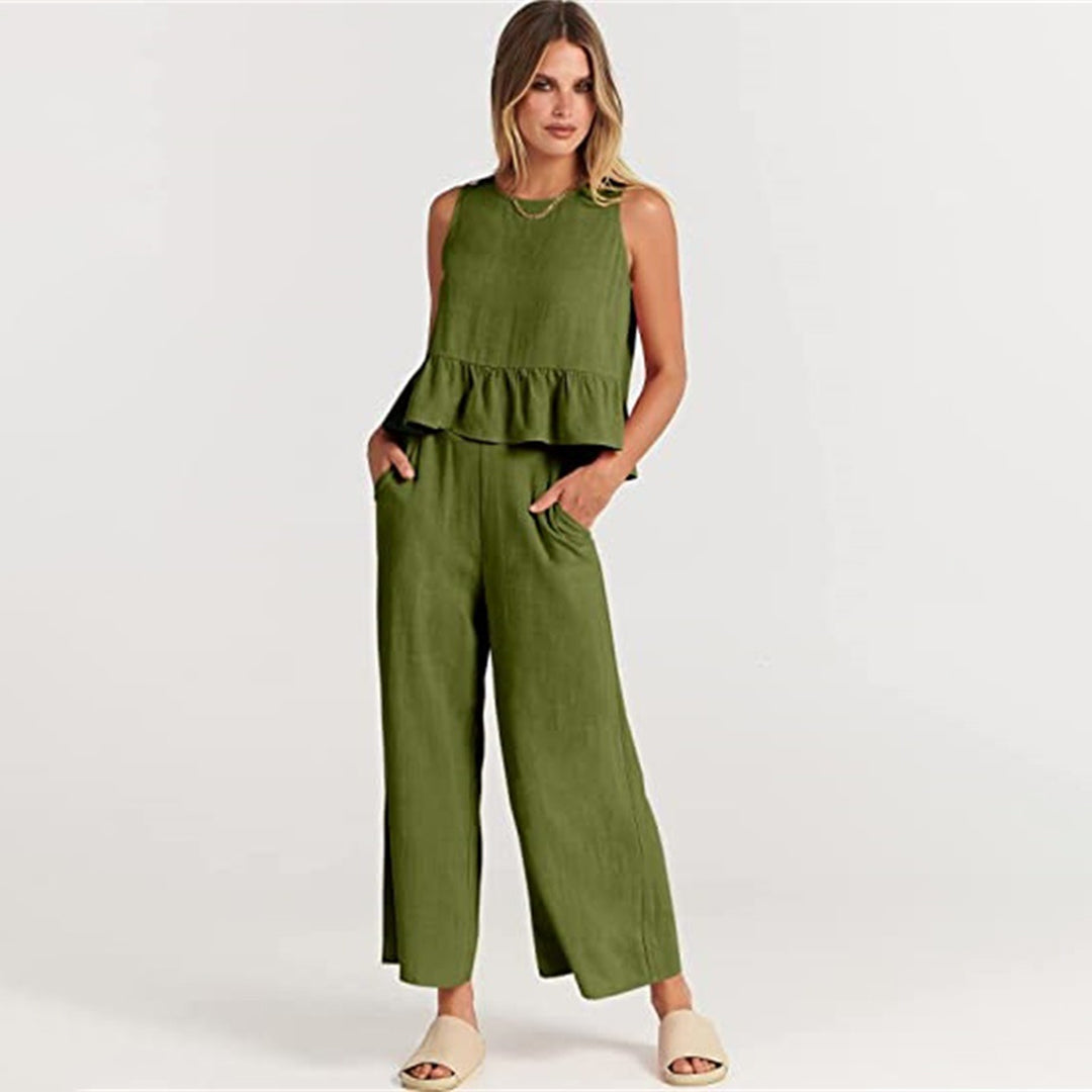 Gemma - Conjunto de mujer - Casual - Tejido - Ideal para días informales
