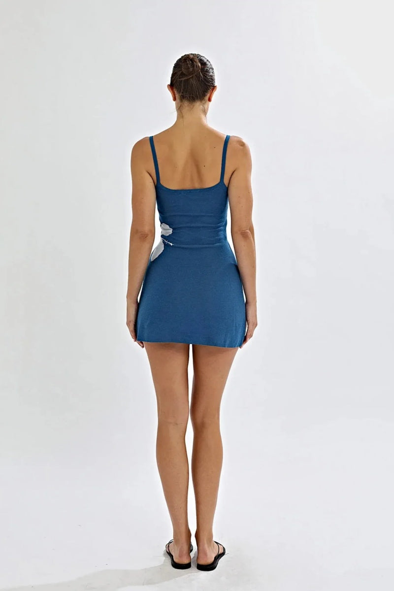 Vestido mini de punto Mali