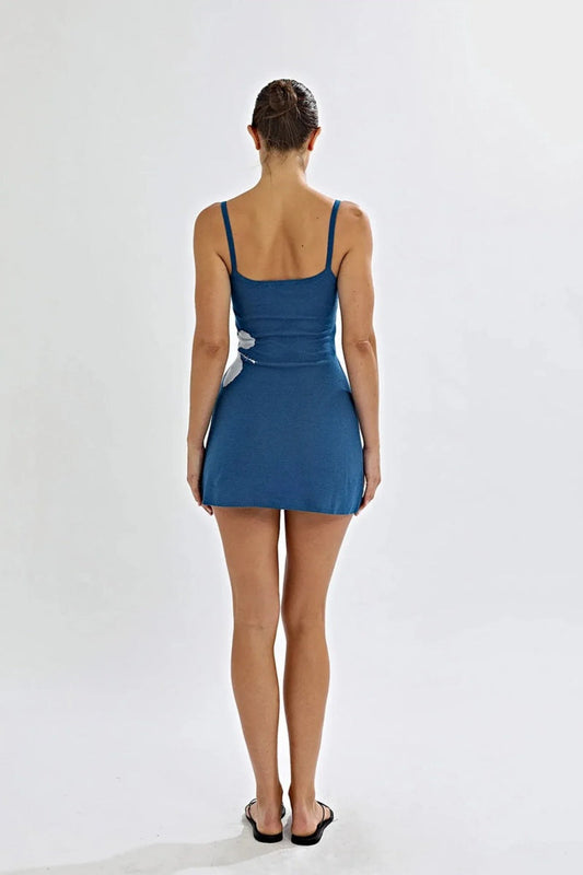 Vestido mini de punto Mali