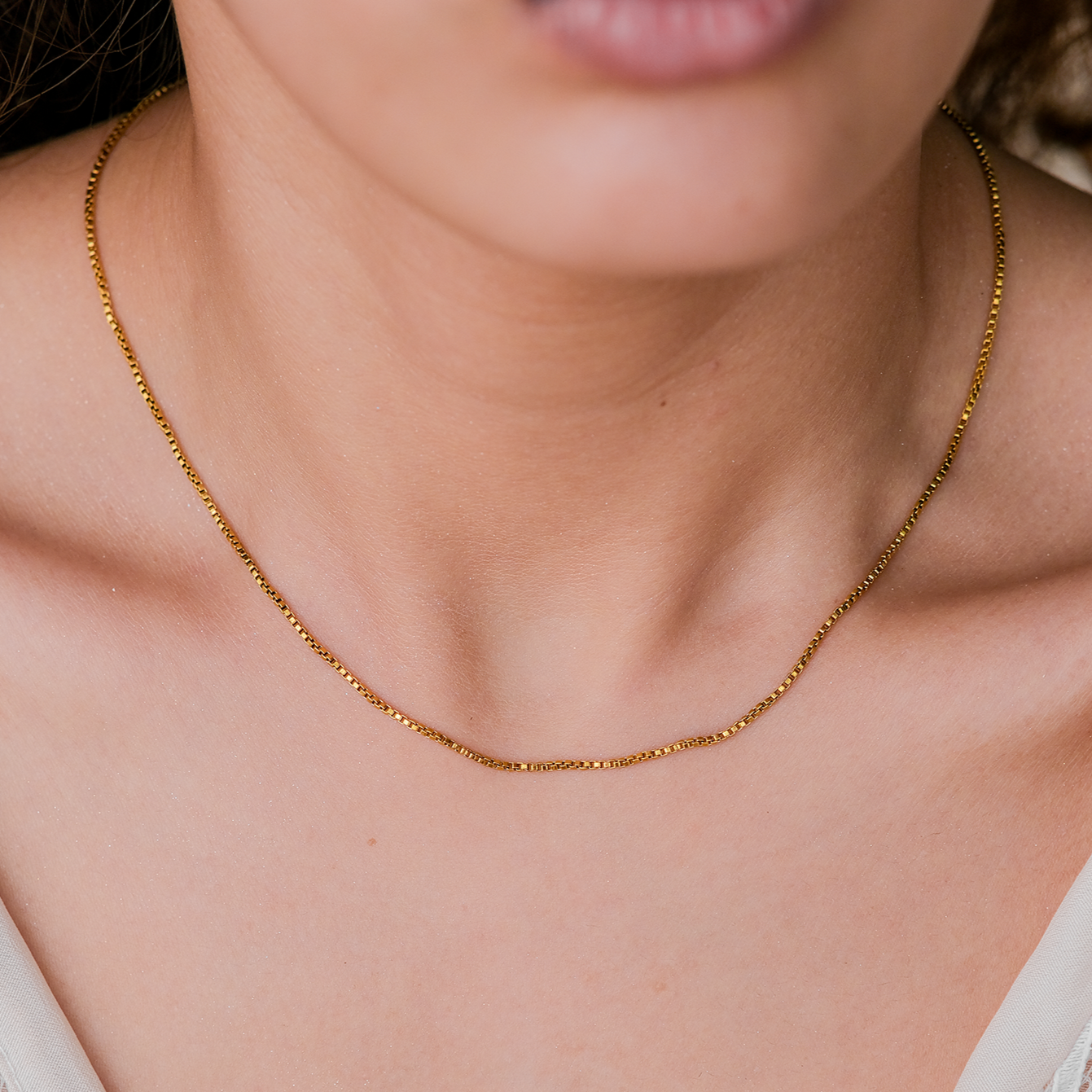 Astra Box Chain Necklace