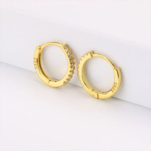 Astra Petite Huggie Earrings