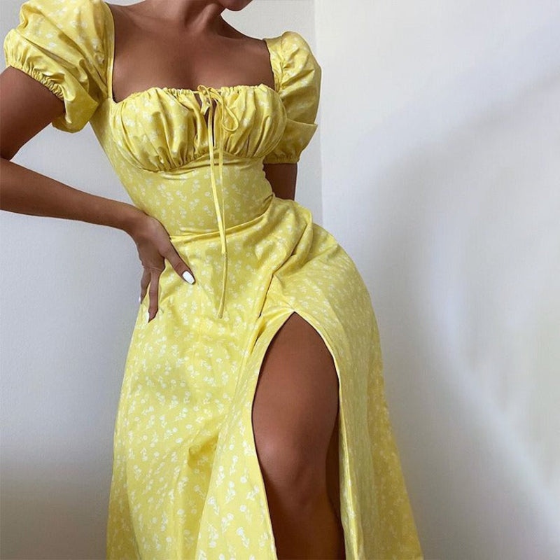 Jadine - Long Dress - Chic Materials - Ideal for Summer