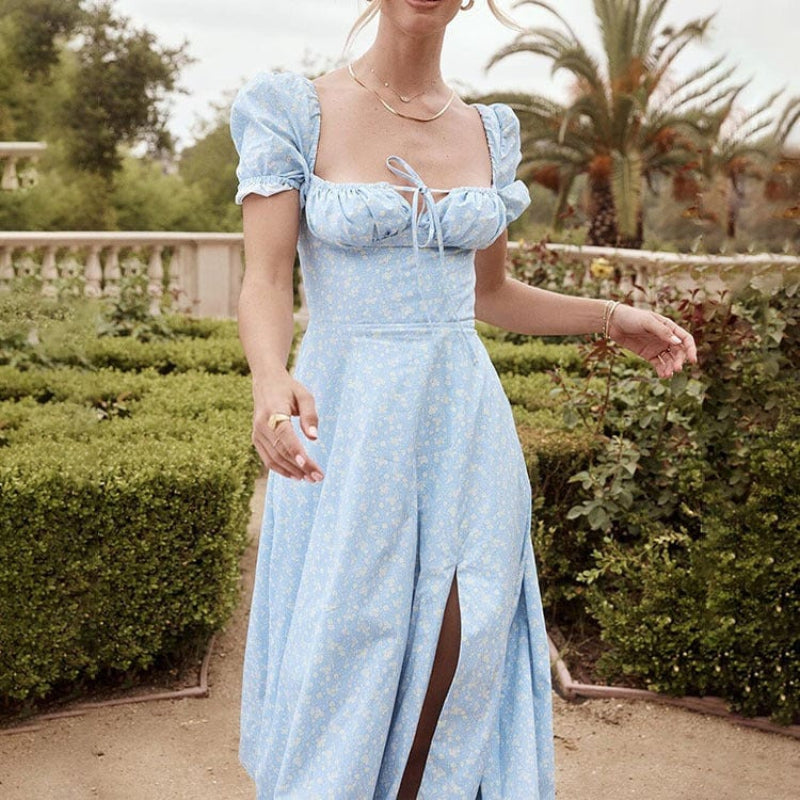 Jadine - Long Dress - Chic Materials - Ideal for Summer