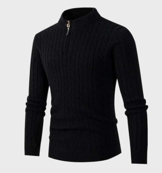 Archie - Suéter con cremallera - Deportivo - Ligero - Ideal para Otoño/Invierno