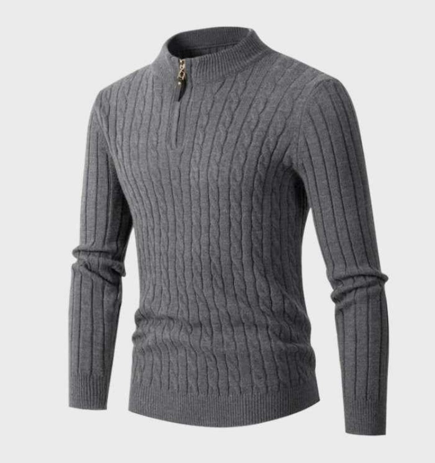 Archie - Suéter con cremallera - Deportivo - Ligero - Ideal para Otoño/Invierno