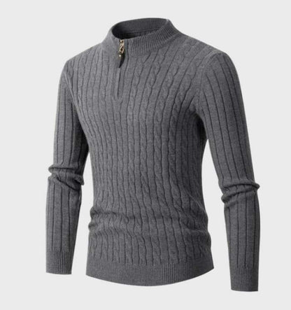 Archie - Suéter con cremallera - Deportivo - Ligero - Ideal para Otoño/Invierno