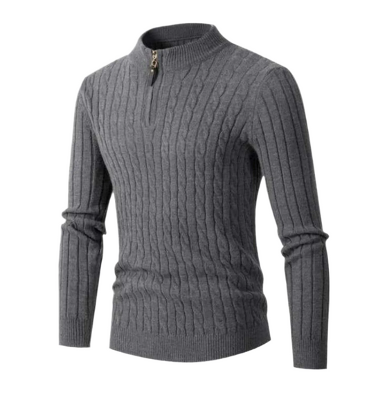 Archie - Suéter con cremallera - Deportivo - Ligero - Ideal para Otoño/Invierno