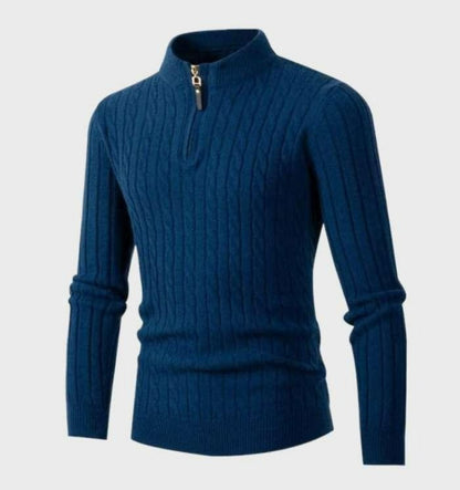 Archie - Suéter con cremallera - Deportivo - Ligero - Ideal para Otoño/Invierno