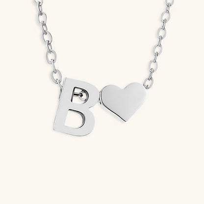 Heartfelt Initial - Gold Letter Necklace