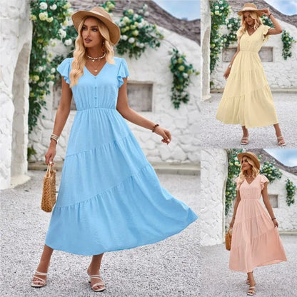 Tina - Long Dress - Casual - Modern Style - Great for Casual Days