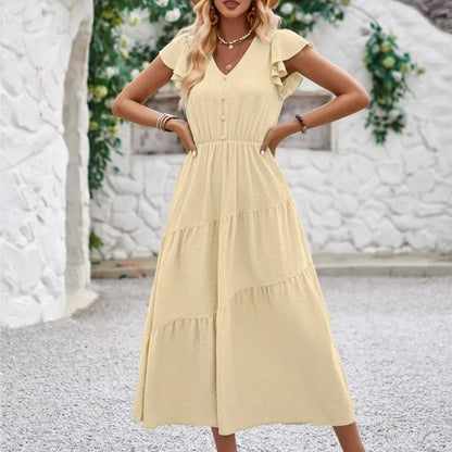 Tina - Long Dress - Casual - Modern Style - Great for Casual Days