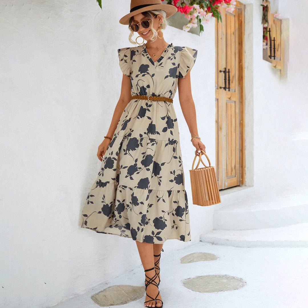 Bella - Midi Dress - Classic - Modern Style - Ideal for Summer