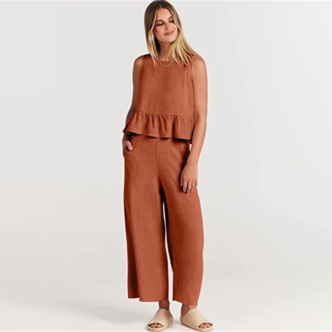 Gemma - Conjunto de mujer - Casual - Tejido - Ideal para días informales