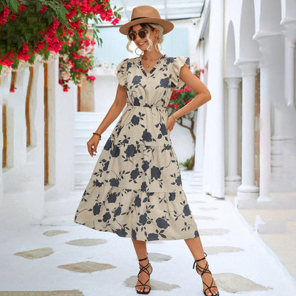 Bella - Midi Dress - Classic - Modern Style - Ideal for Summer
