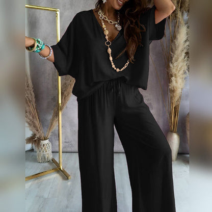 Geraldine - Conjunto - Chic - Fibra - Ideal para días informales