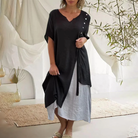 Amelia - Vestido largo - Elegante - Estilo moderno - Para ocasiones formales