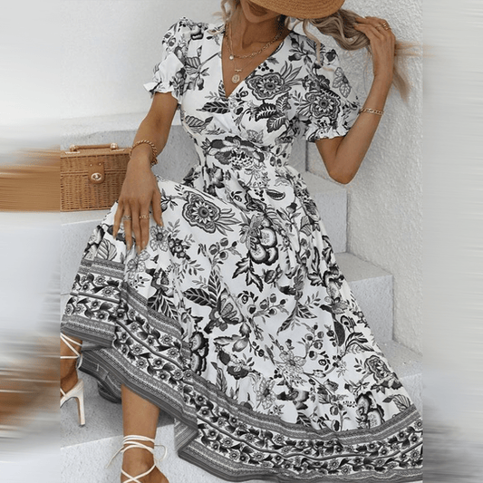 Katie - Elegante vestido floral - Casual - Estilo atemporal - Ideal para el verano