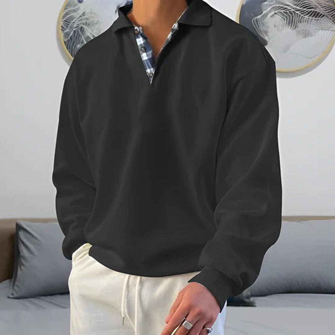 Caleb - Suéter grande - Casual - Estilo atemporal - Ropa para el día a día