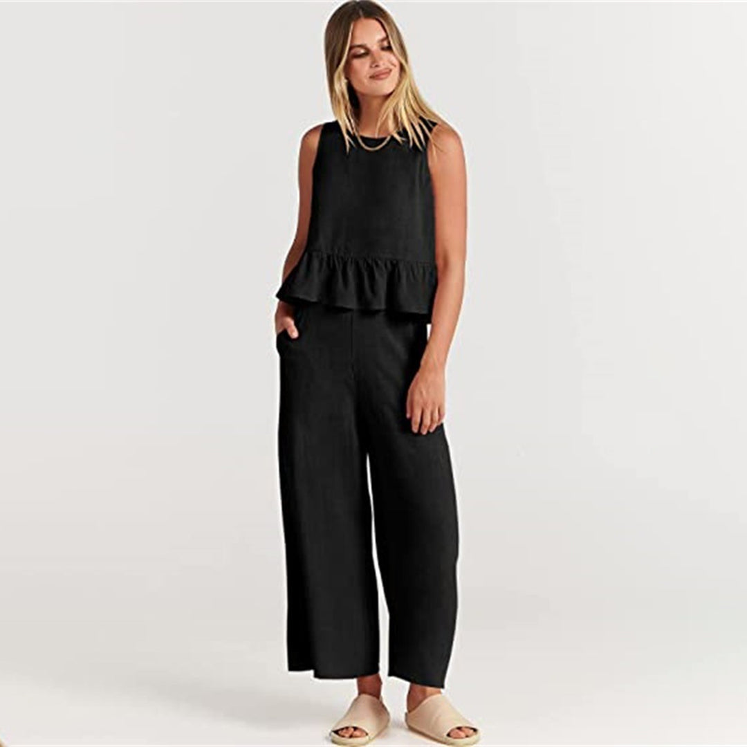 Gemma - Conjunto de mujer - Casual - Tejido - Ideal para días informales