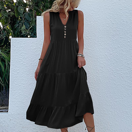 Alvina - Vestido informal de verano - Chic - Estilo atemporal - Ideal para el verano