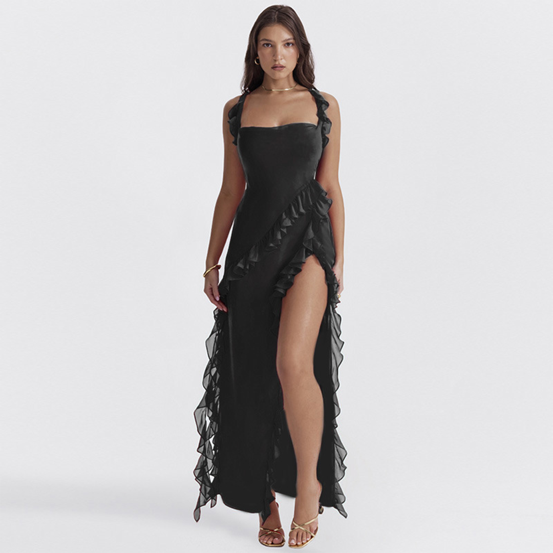 Eliana - Maxi Dress - Elegant - Material - Ideal for Summer