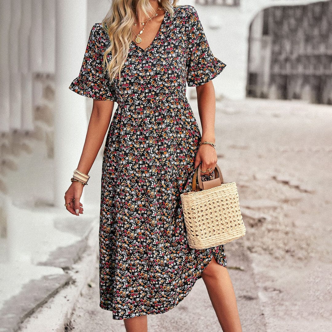 Sadie - Midi Dress - Casual - Great for Casual Days
