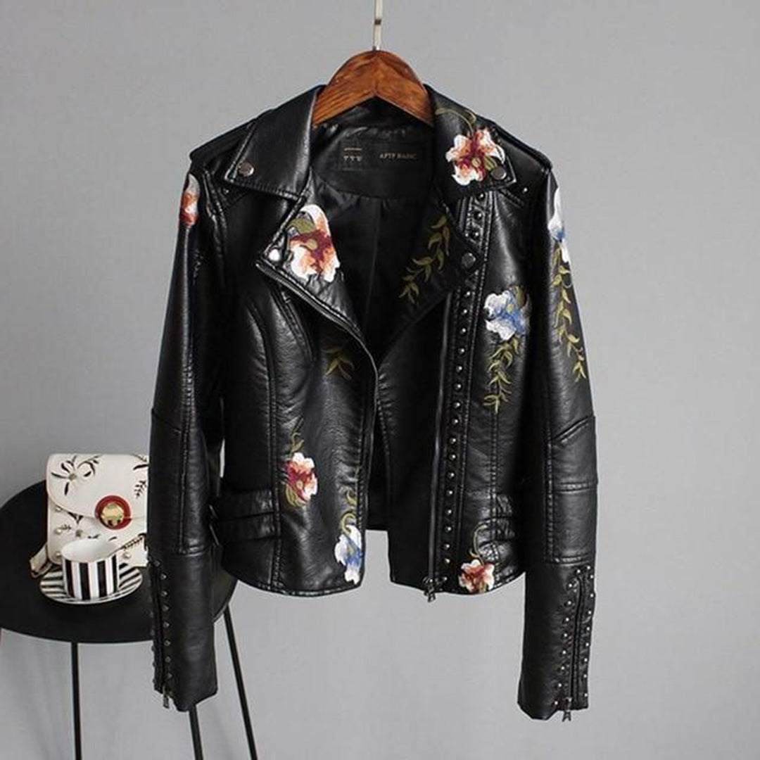 Chaqueta elegante con estampado floral | Ideal para otoño