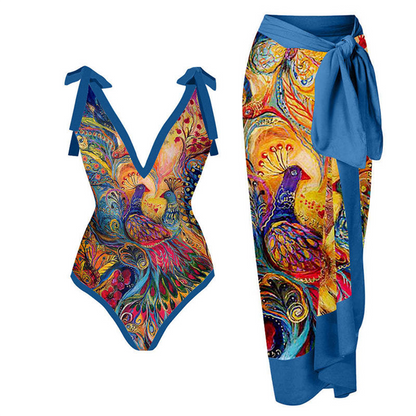 Flora - Traje de baño - Casual - Estilo moderno ligero - Ideal para el verano