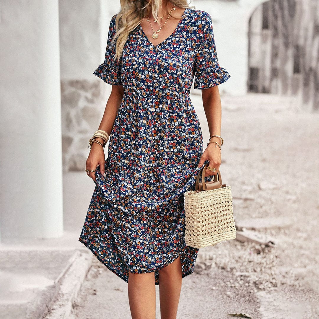 Sadie - Midi Dress - Casual - Great for Casual Days