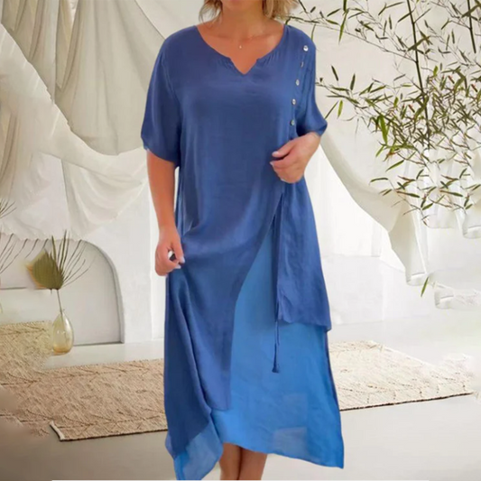 Amelia - Vestido largo - Elegante - Estilo moderno - Para ocasiones formales