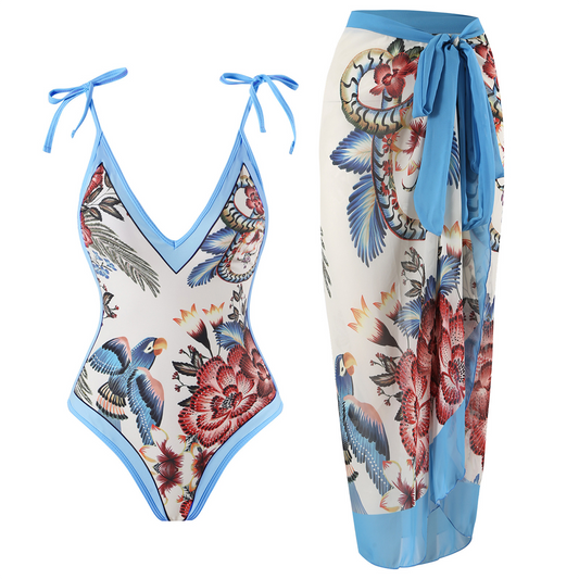 Flora - Traje de baño - Casual - Estilo moderno ligero - Ideal para el verano