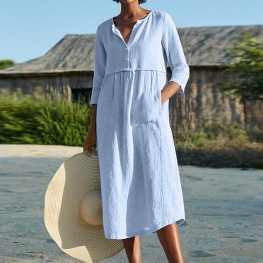 Estrella - Midi Dress - Leisure - Modern Style - Ideal for Summer