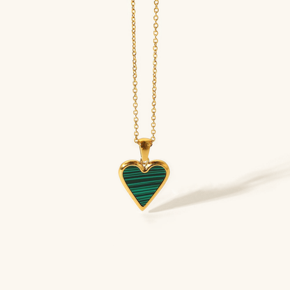 Blythe Heart Pendant - Gold Necklace