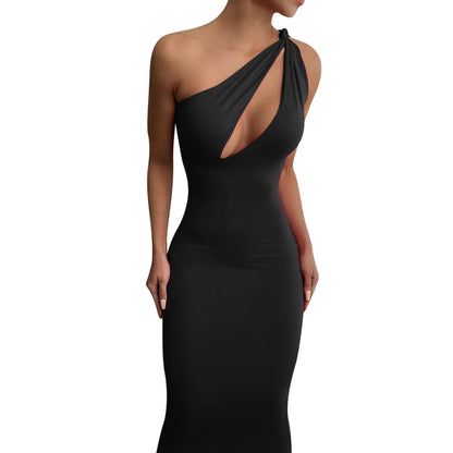 DressBetty - Women  Summer Elegant Black Sleeveless Birthday Party Dress