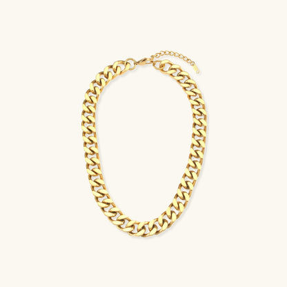 Bold Essence - Chunky Gold Chain Necklace